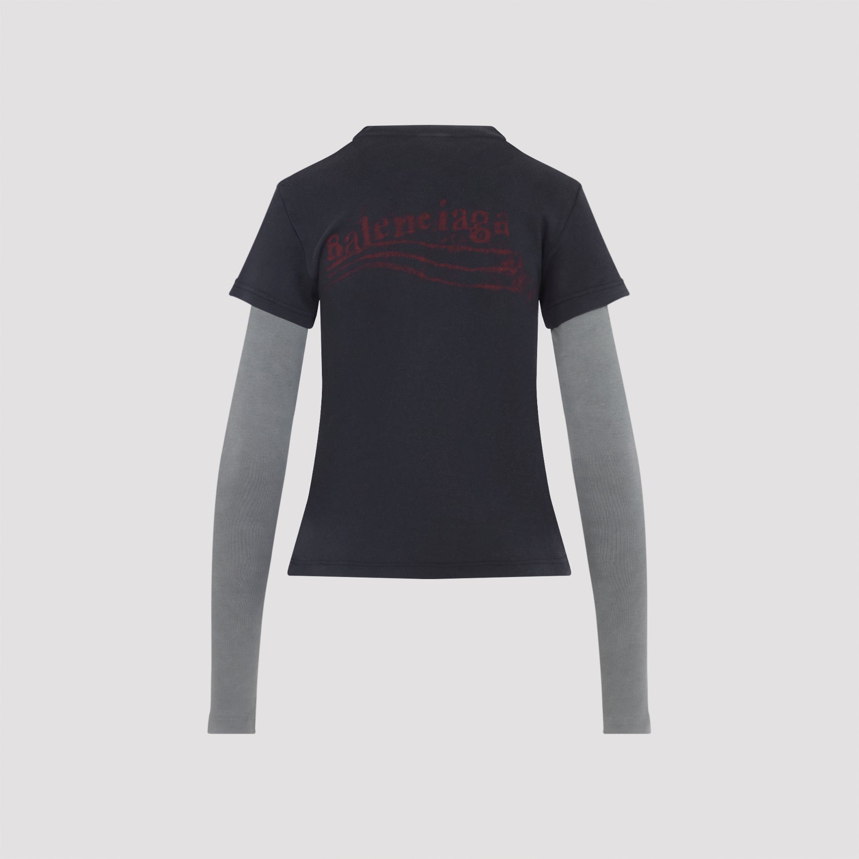 BALENCIAGA Double Sleeve T-Shirt