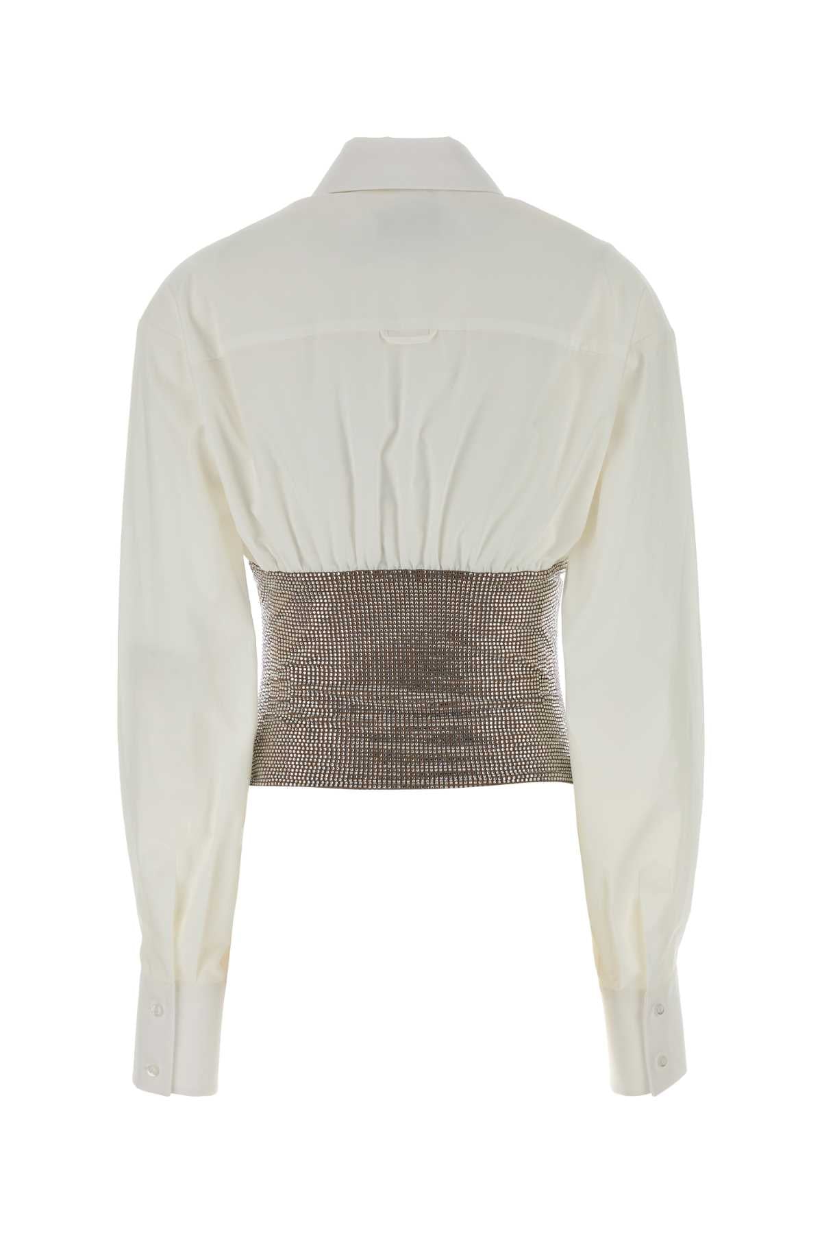 GIUSEPPE DI MORABITO Chic Women's Poplin Shirt