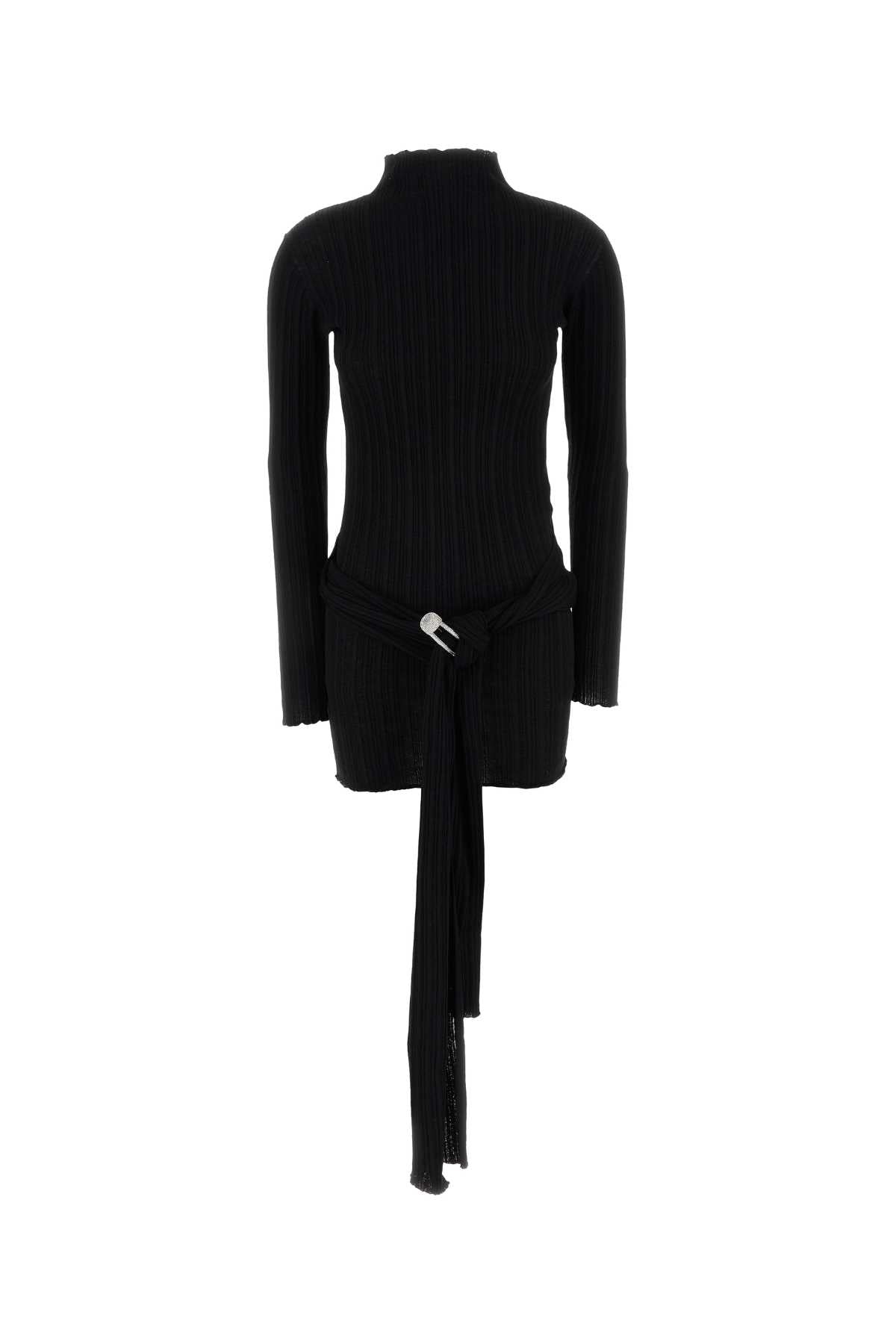 GIUSEPPE DI MORABITO Elegant Wool Blend Mini Dress for Women