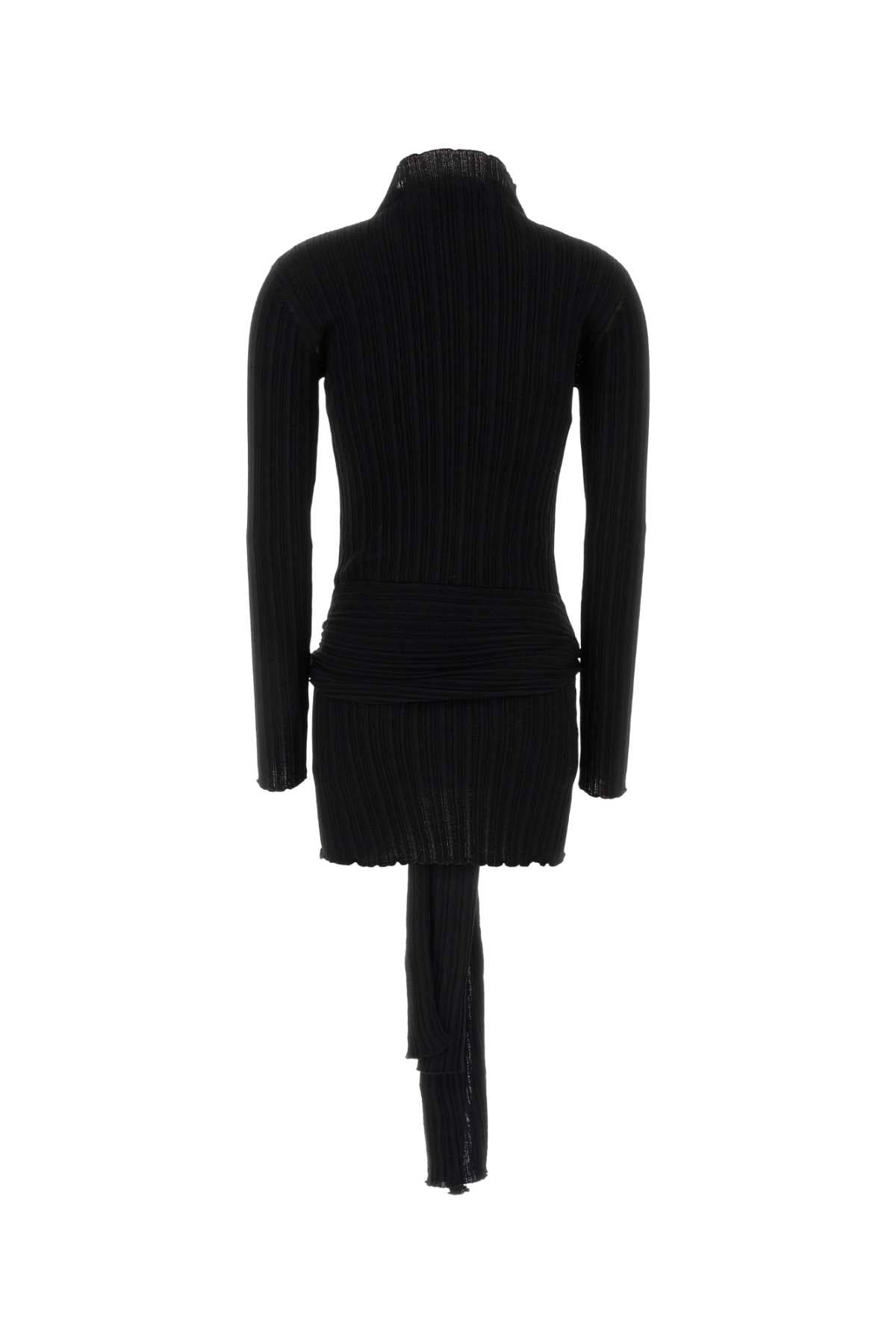 GIUSEPPE DI MORABITO Elegant Wool Blend Mini Dress for Women