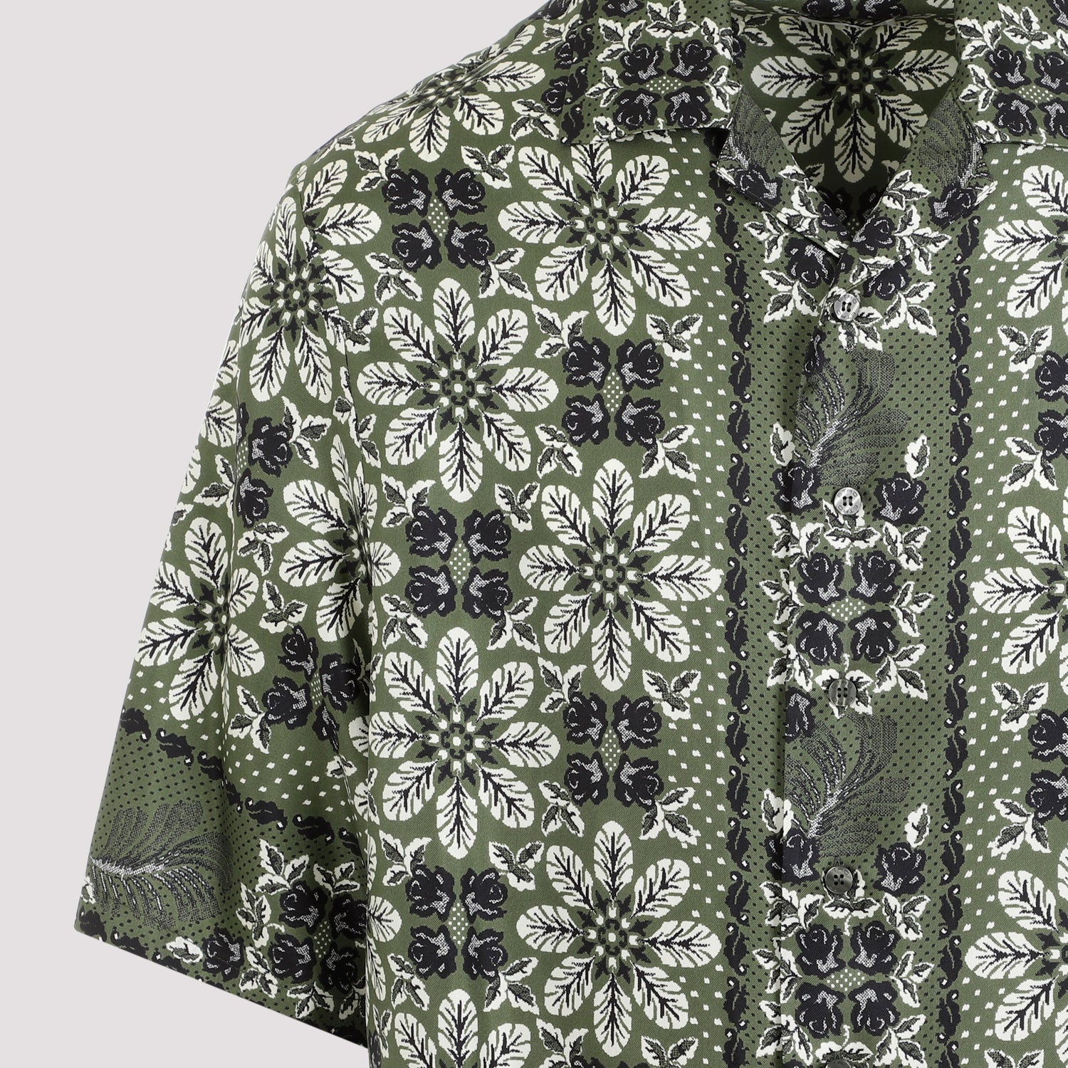 ETRO Men's Silk Boxy Shirt