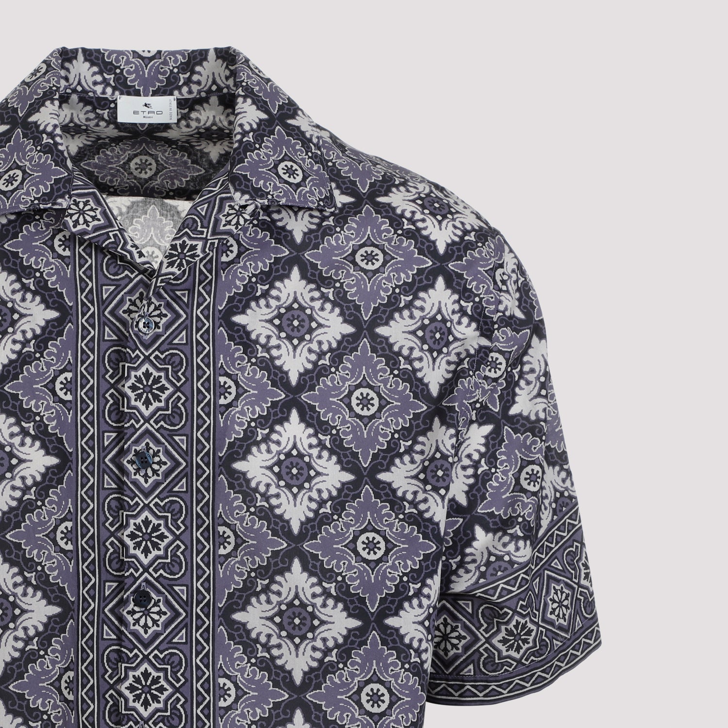 ETRO Men's Mini Bowling Shirt