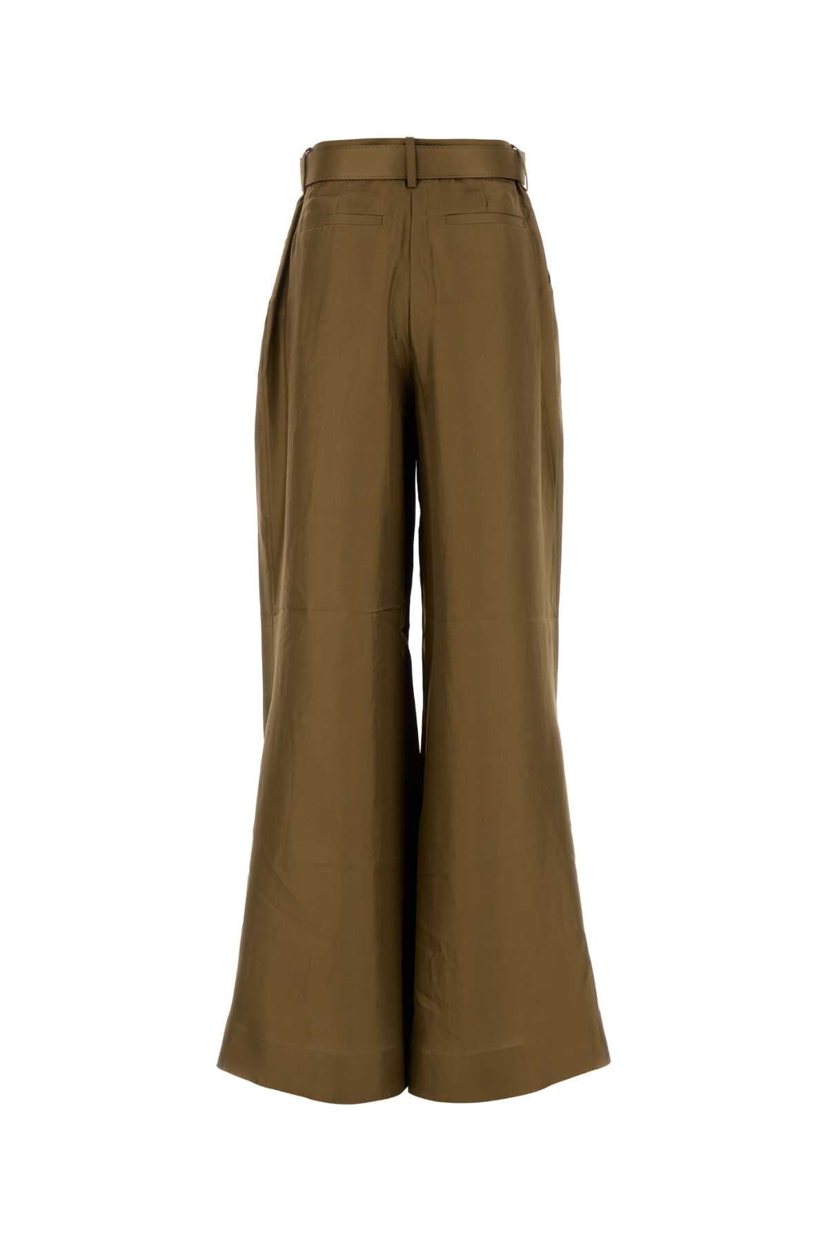 ZIMMERMANN Satin Crush Wide-Leg Pant - Women's