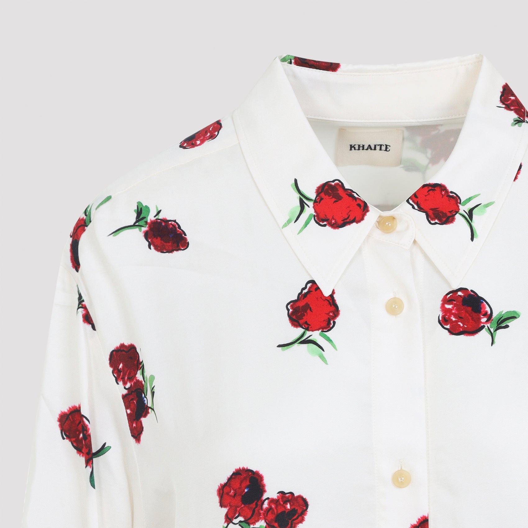 KHAITE Elegantly Crafted Silk Top for Men