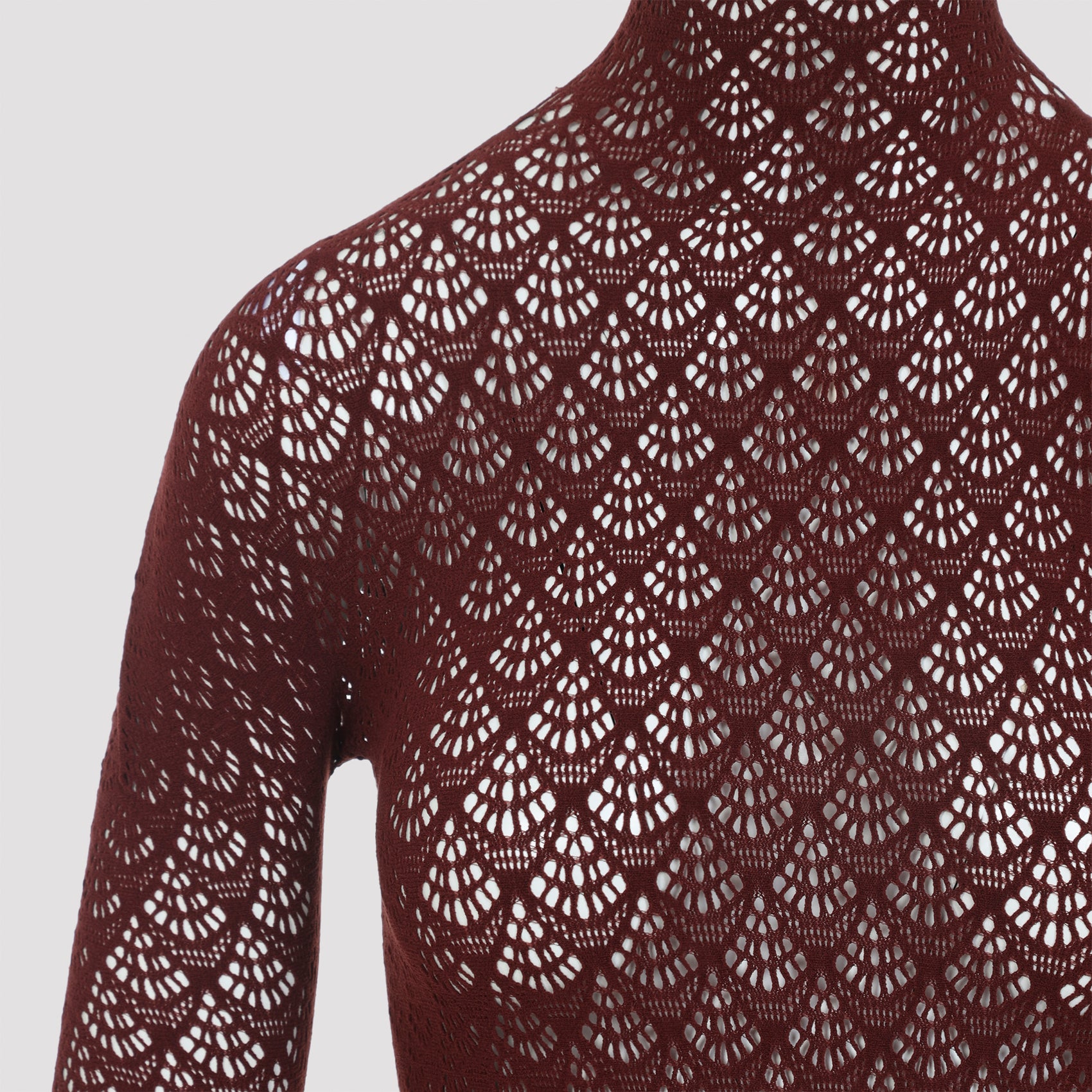 WOLFORD Men's Mermaid Net Mini Dress