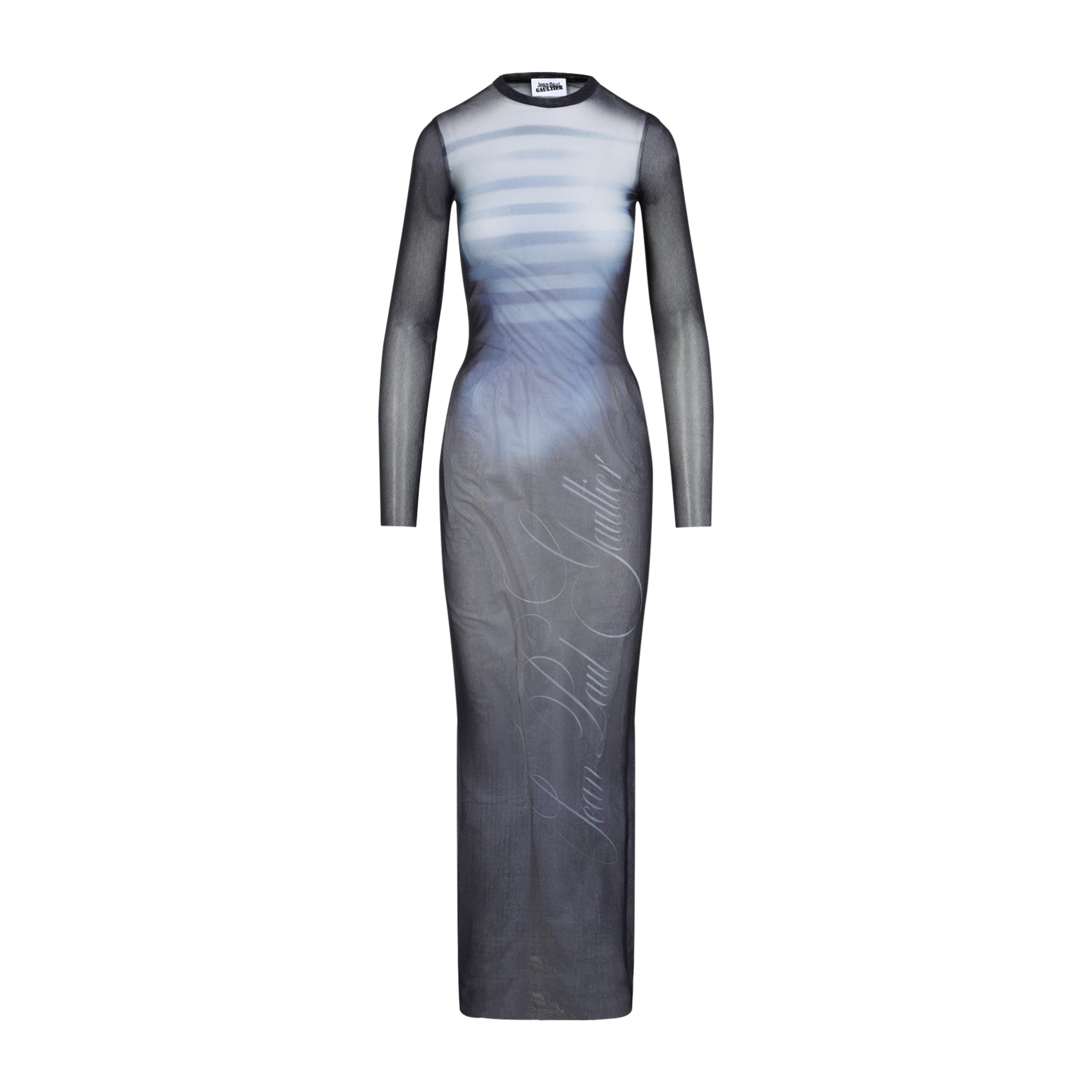 JEAN PAUL GAULTIER Mesh Crew Neck Long Dress - SS25