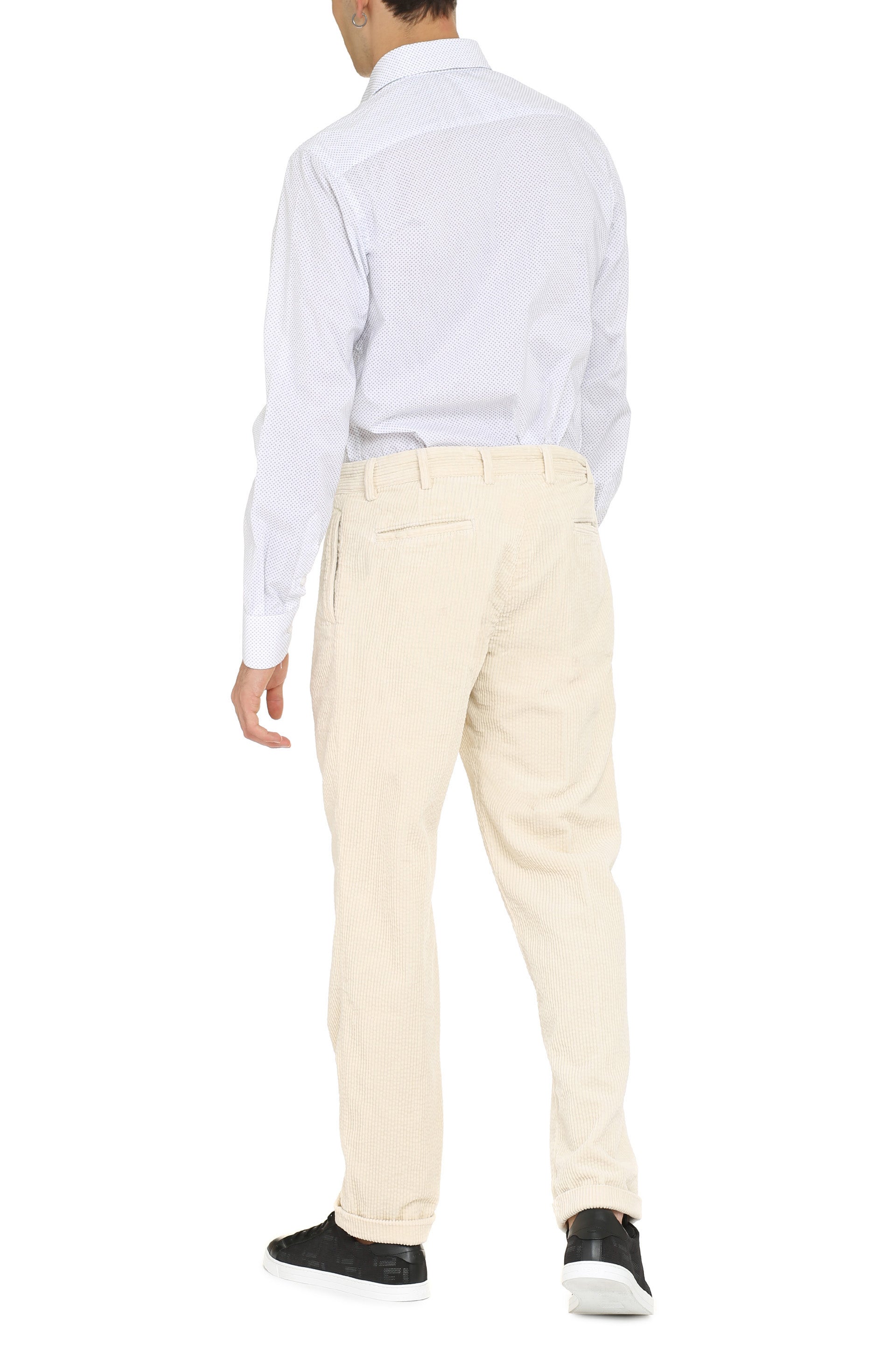 THE (ALPHABET) Alphabet Printed Cotton Shirt - Modern Fit