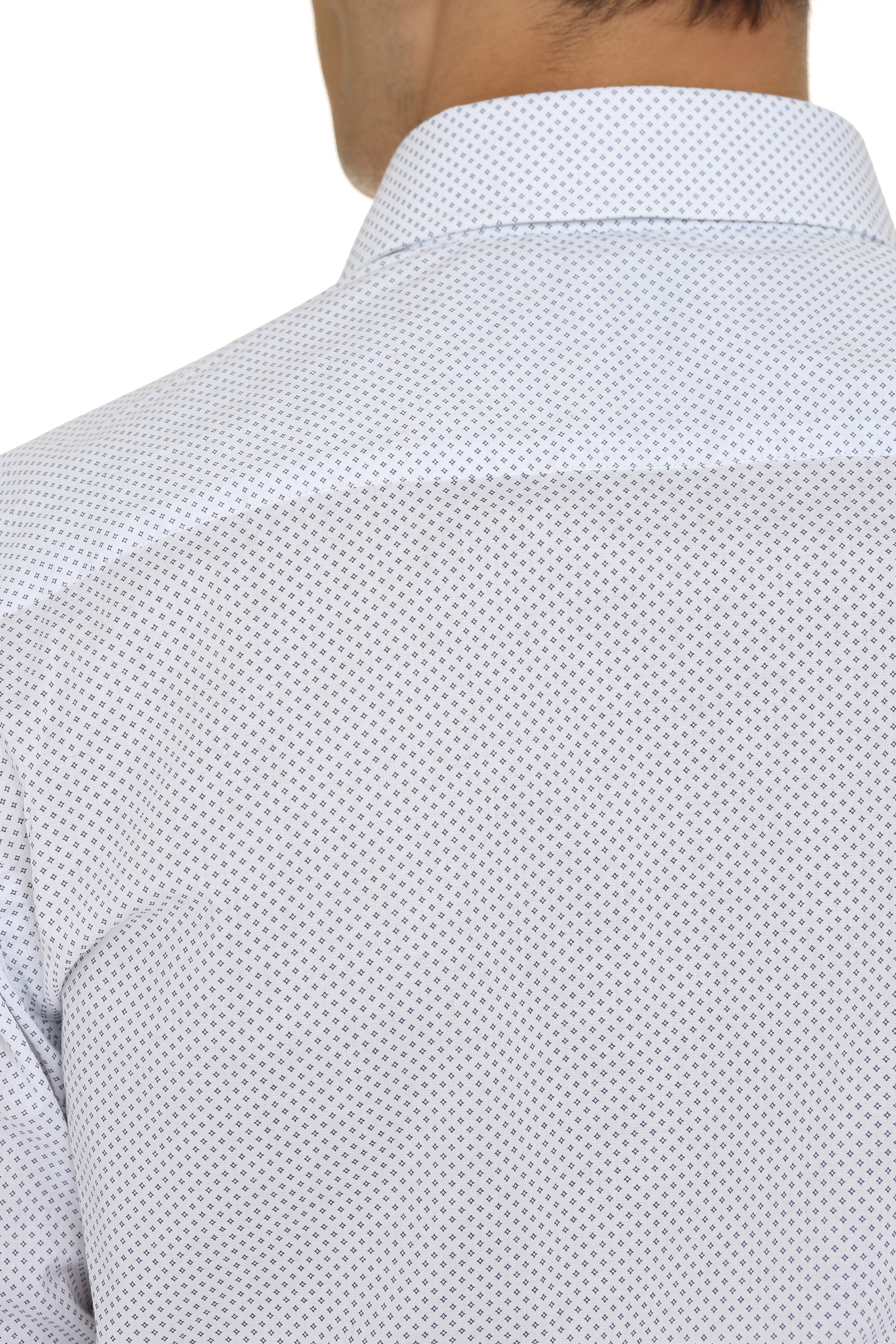 THE (ALPHABET) Alphabet Printed Cotton Shirt - Modern Fit