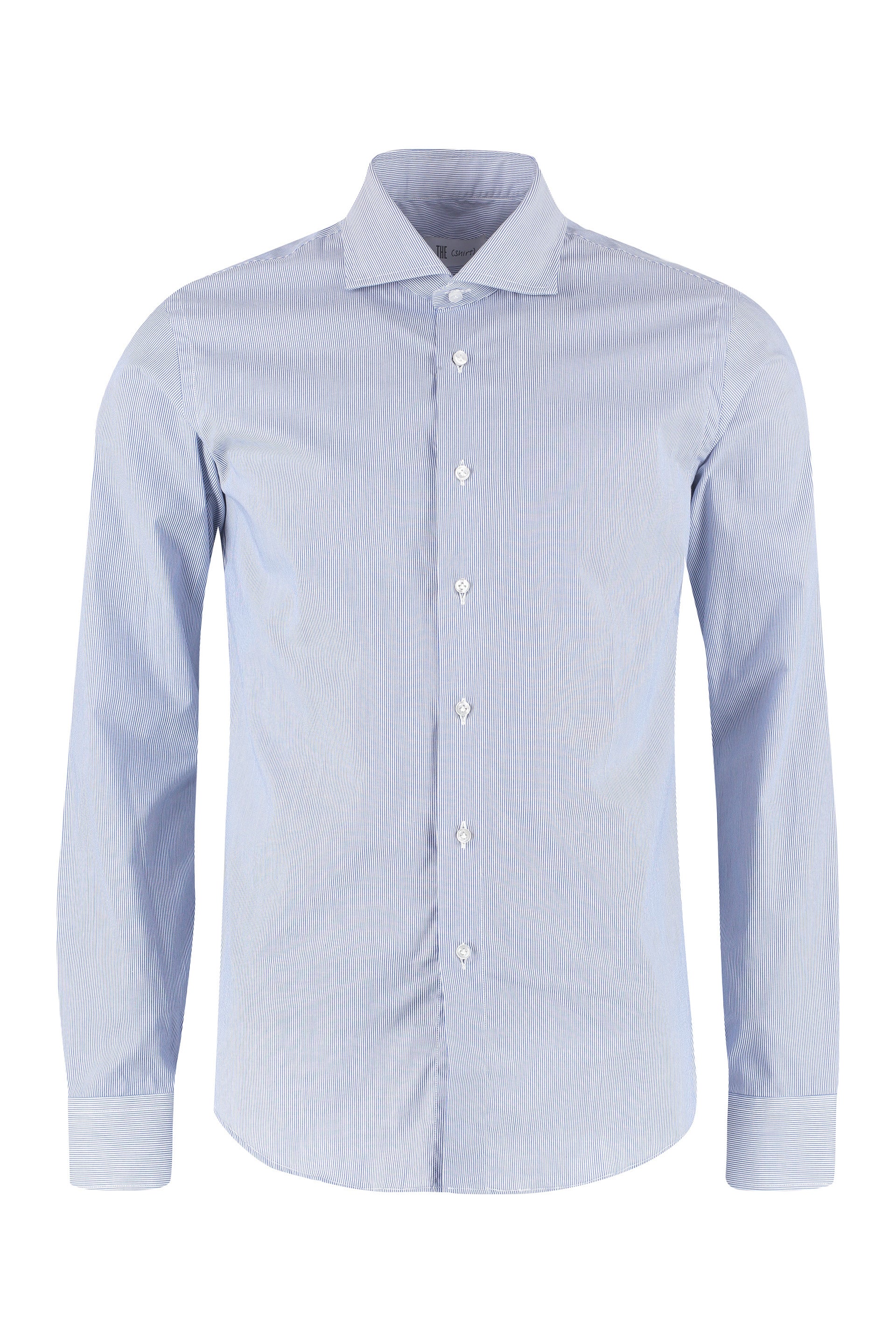 THE (ALPHABET) Striped Cotton Shirt - Men's