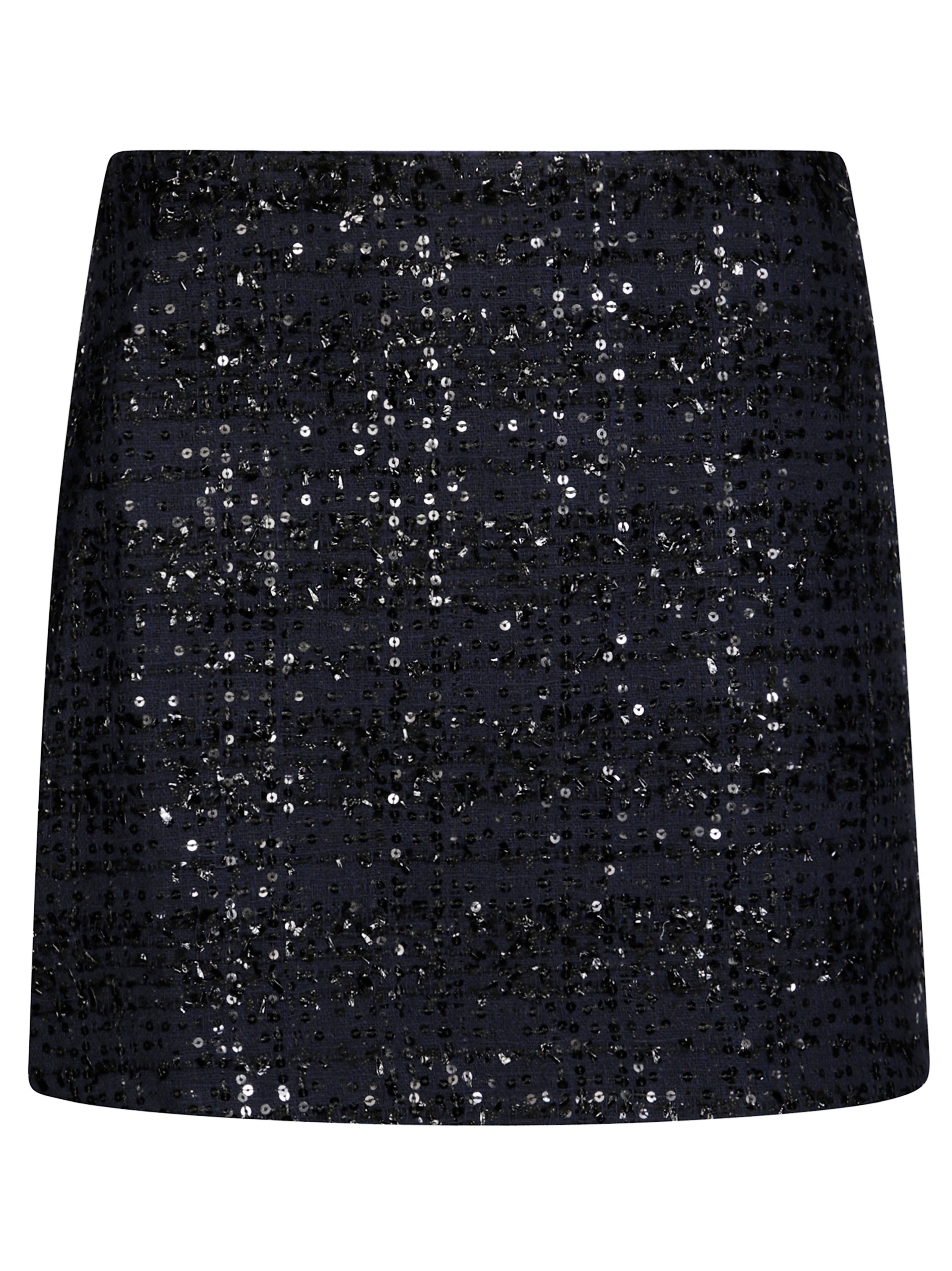 ROTATE Chic Boucle Loop Mini Skirt for Men