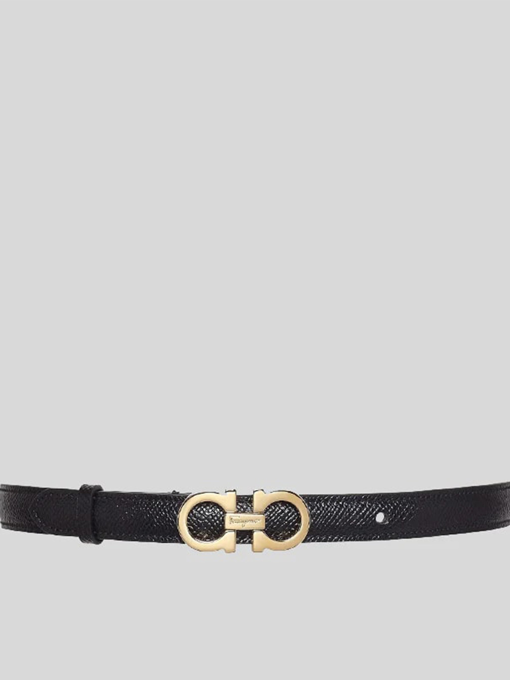 Ferragamo Feminine Mini Gancini Hook Belt