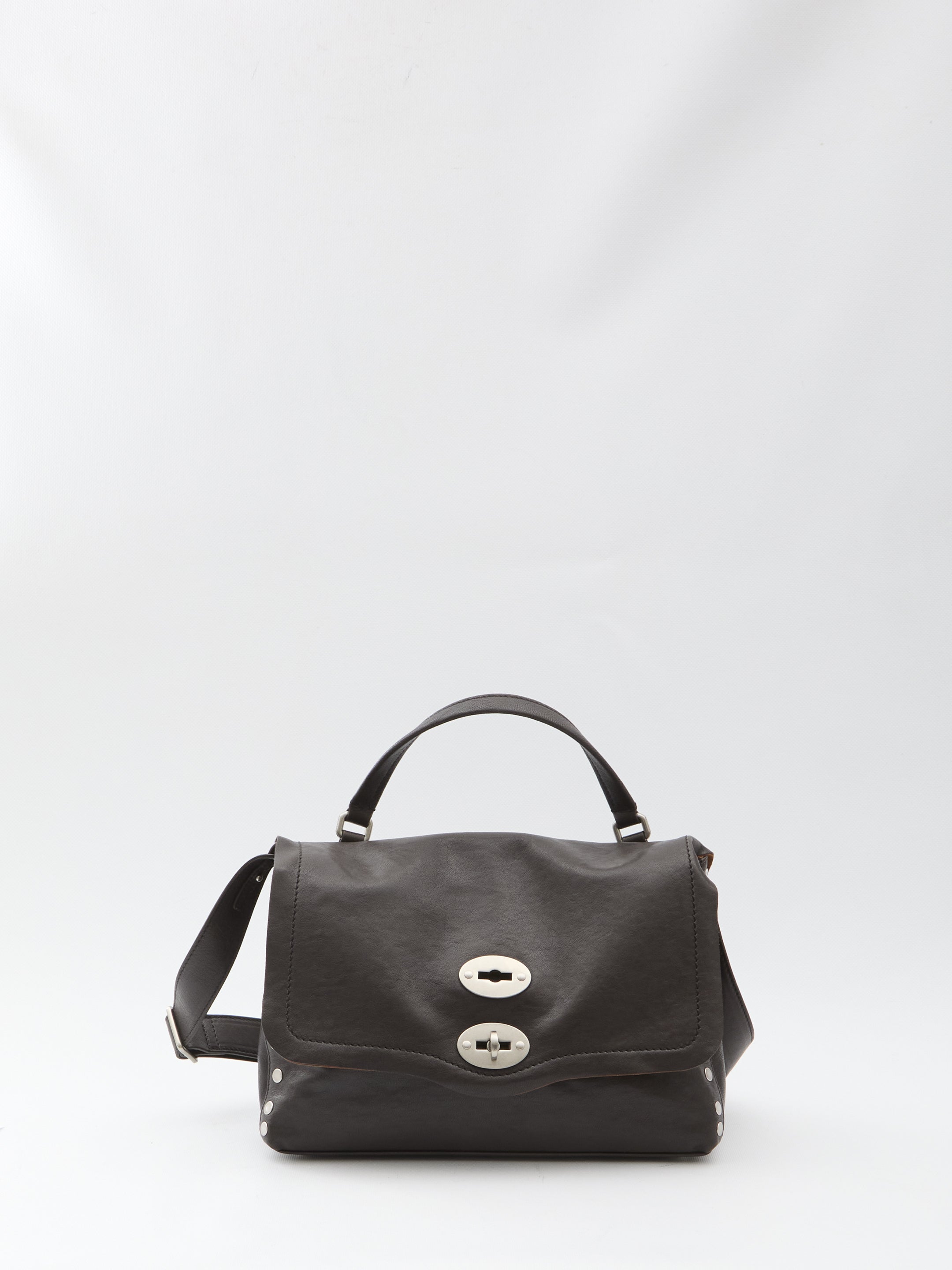 ZANELLATO Postman Mini Handbag with Dual Compartments