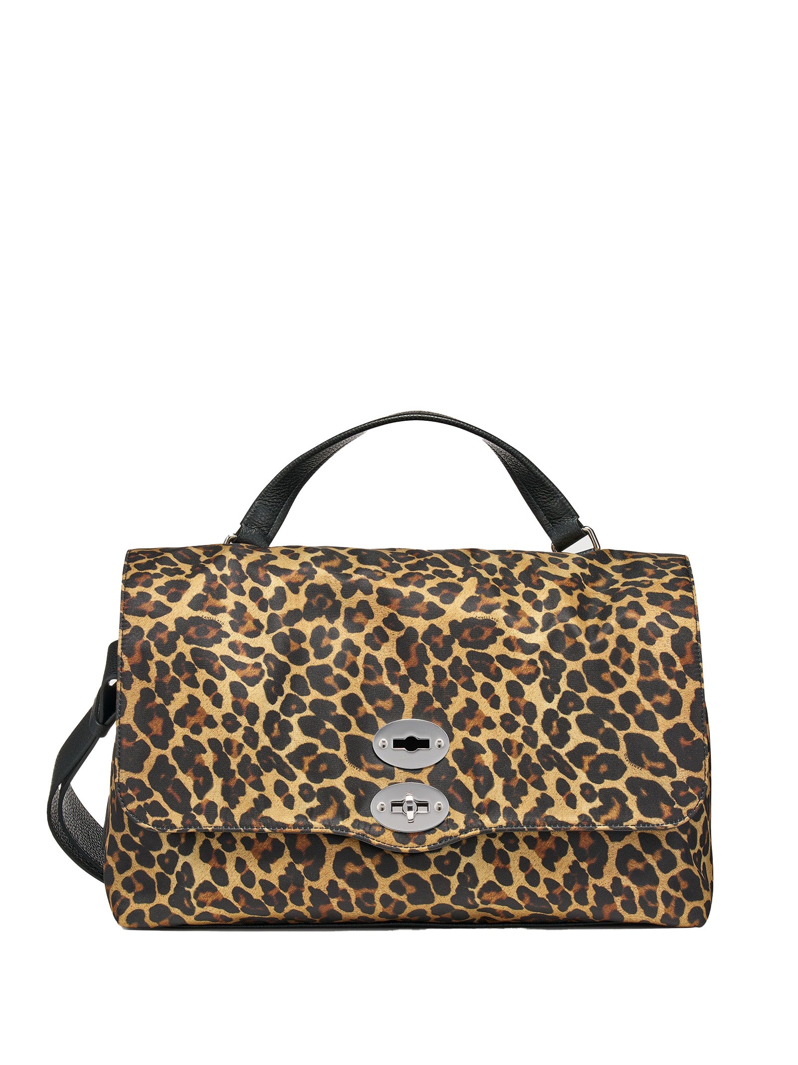 ZANELLATO Mini Animal Print Tucked Postman Handbag