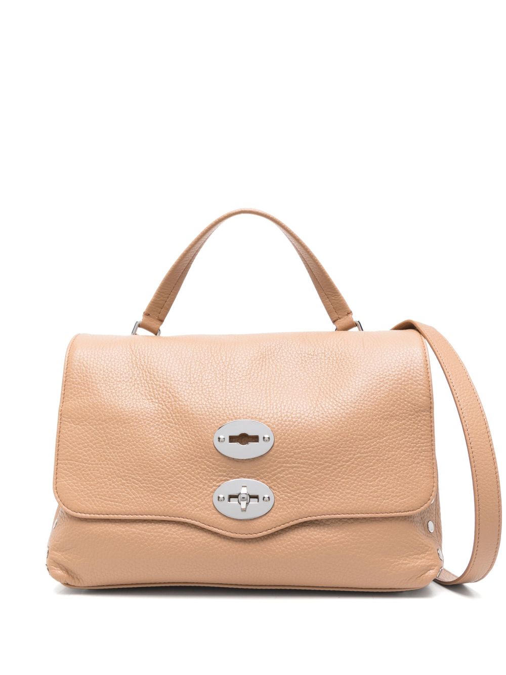 ZANELLATO Mini Leather Handbag with Twist-Lock