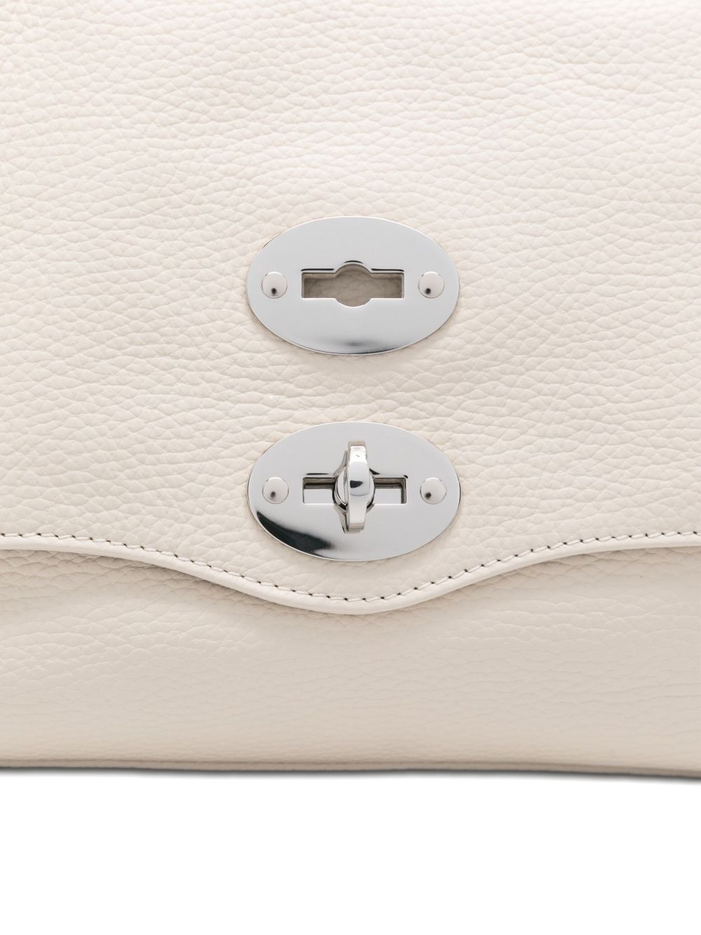 ZANELLATO Mini Leather Handbag with Stud Embellishments