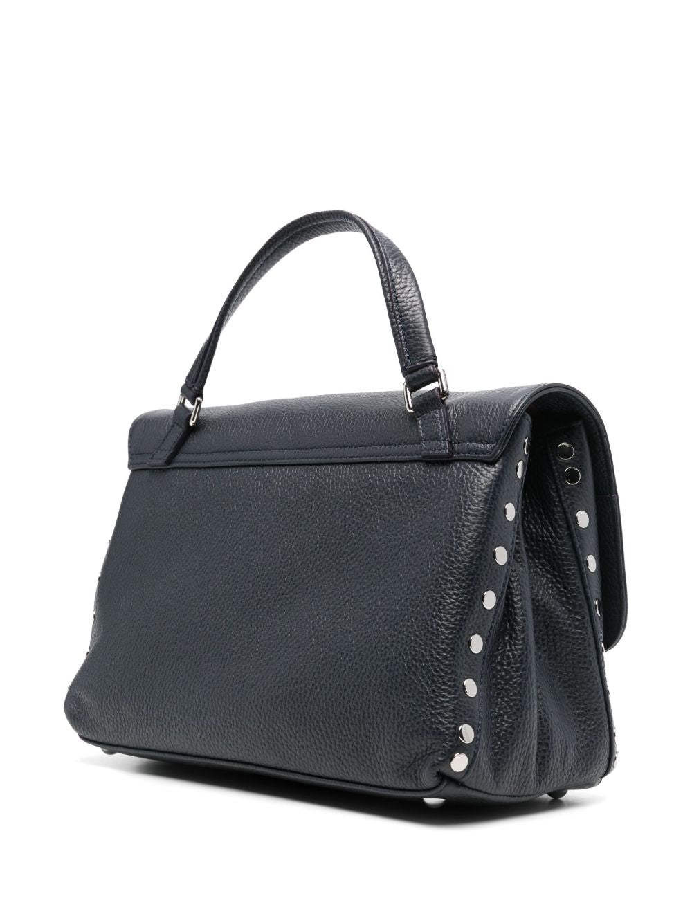 ZANELLATO Mini Pebbled Texture Foldover Handbag