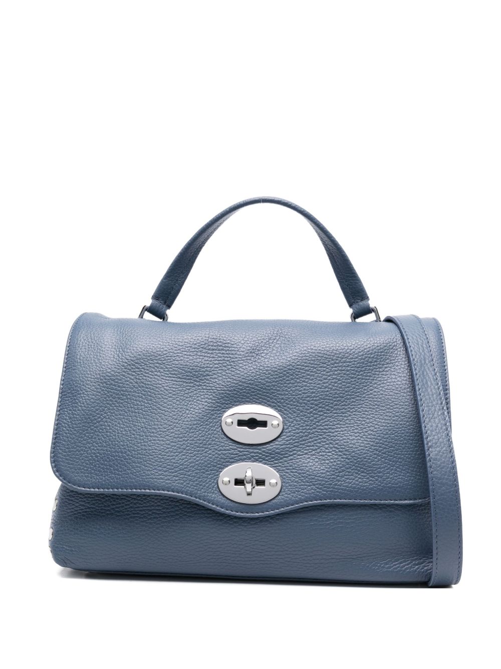ZANELLATO Mini Leather Handbag with Stud Embellishments