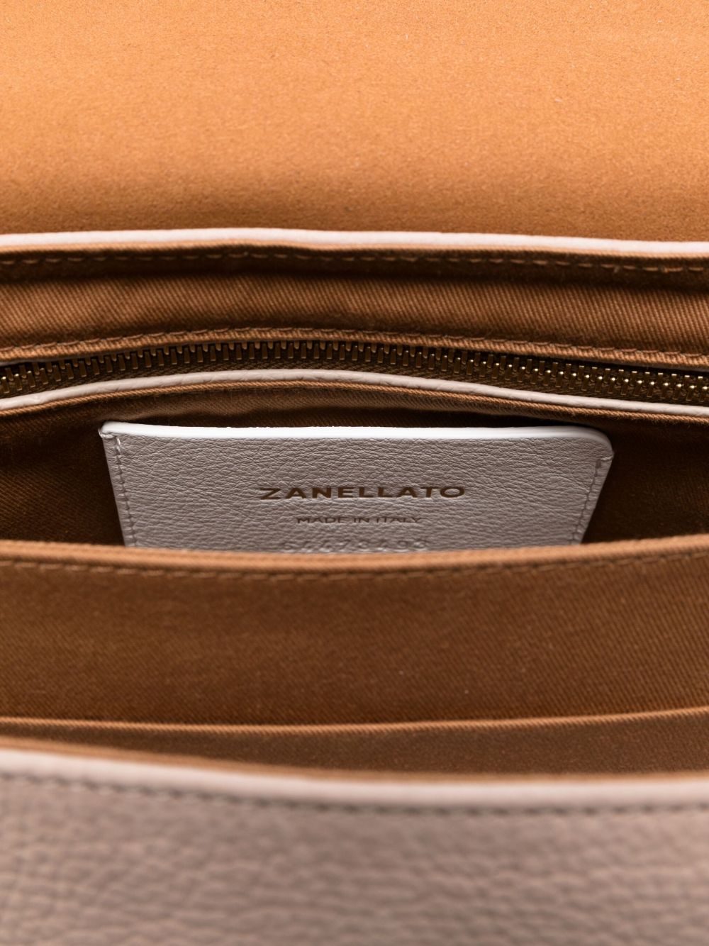 ZANELLATO Mini Suede Leather Handbag