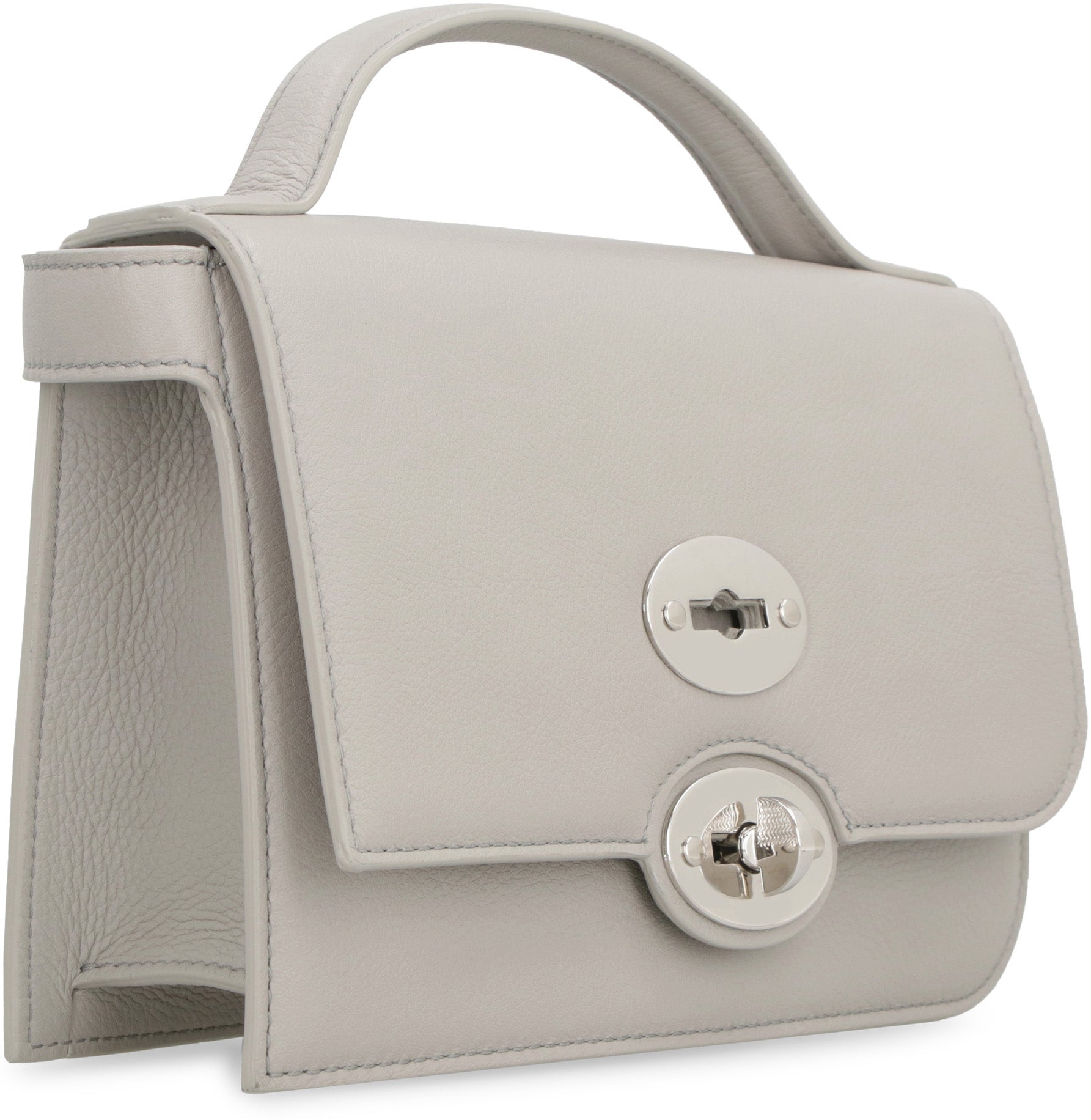 ZANELLATO Ella Mini Leather Handbag - 22x21 cm