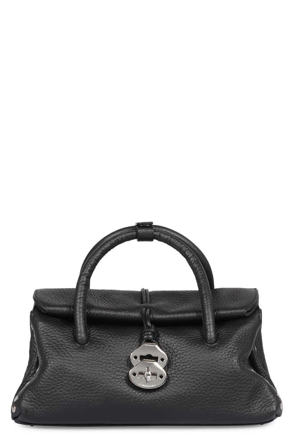 ZANELLATO Mini Hammered Leather Handbag