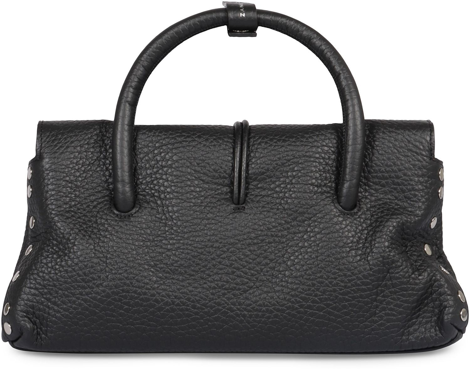 ZANELLATO Mini Hammered Leather Handbag