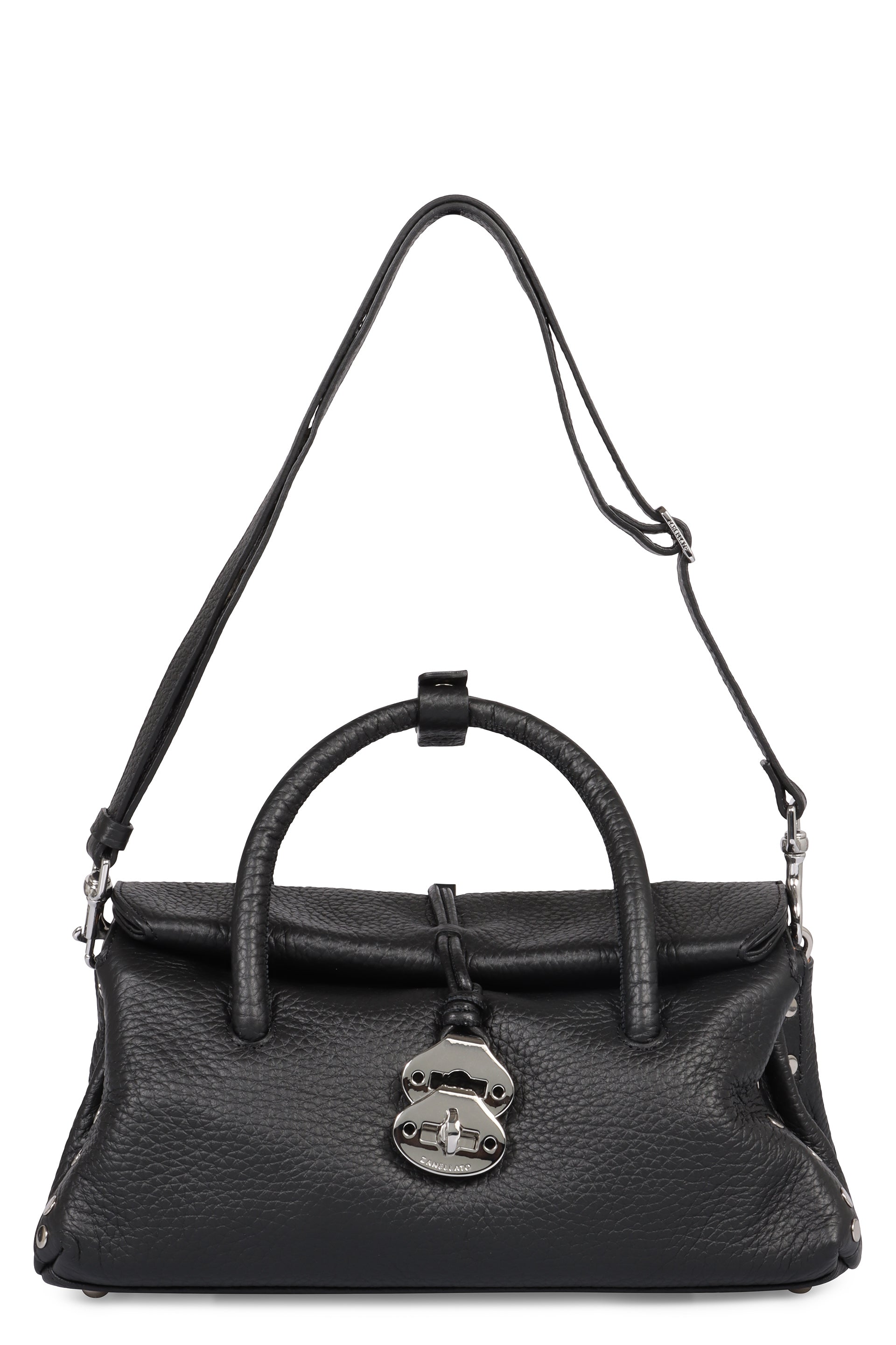 ZANELLATO Mini Hammered Leather Handbag