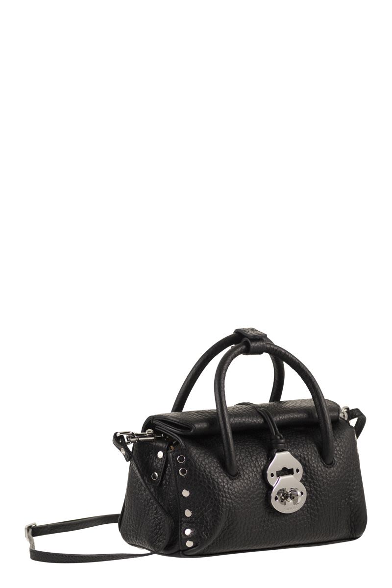 ZANELLATO Mini Grained Leather Handbag