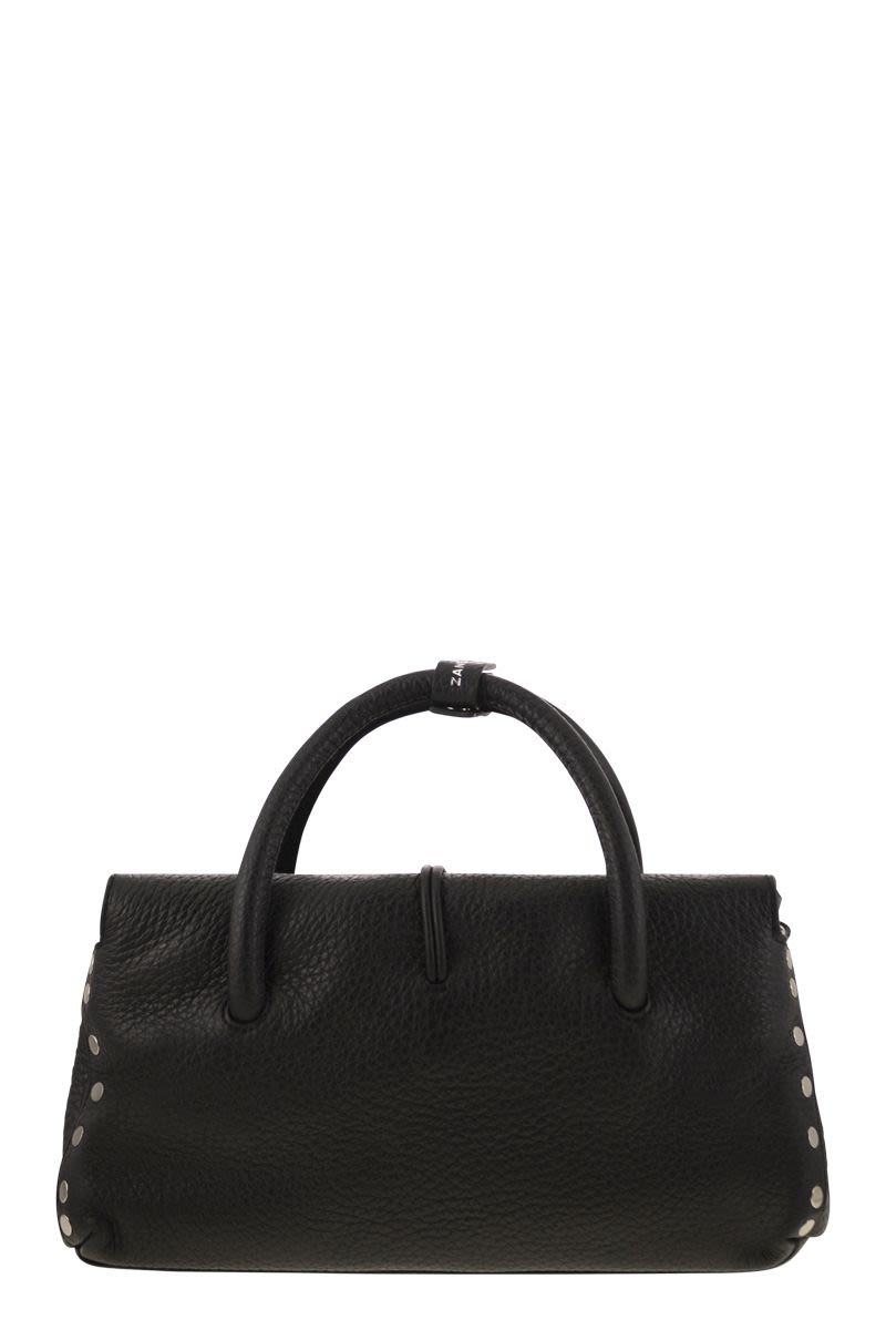 ZANELLATO Mini Grained Leather Handbag