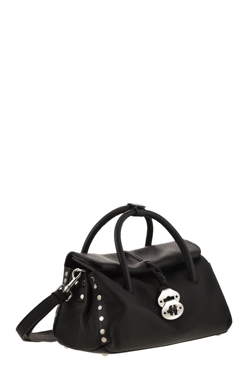 ZANELLATO Mini Grained Leather Handbag