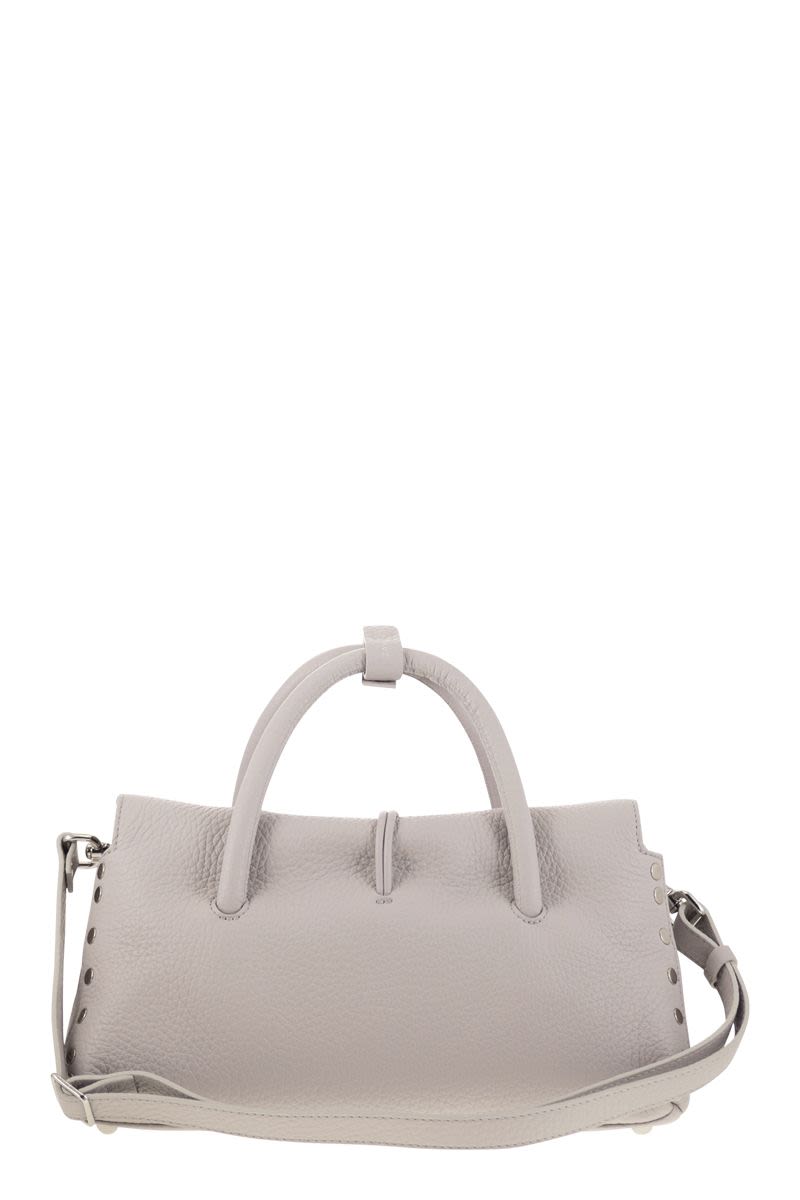 ZANELLATO Mini Grained Leather Handbag