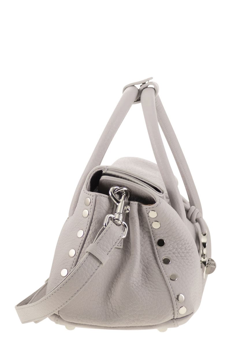 ZANELLATO Mini Grained Leather Handbag