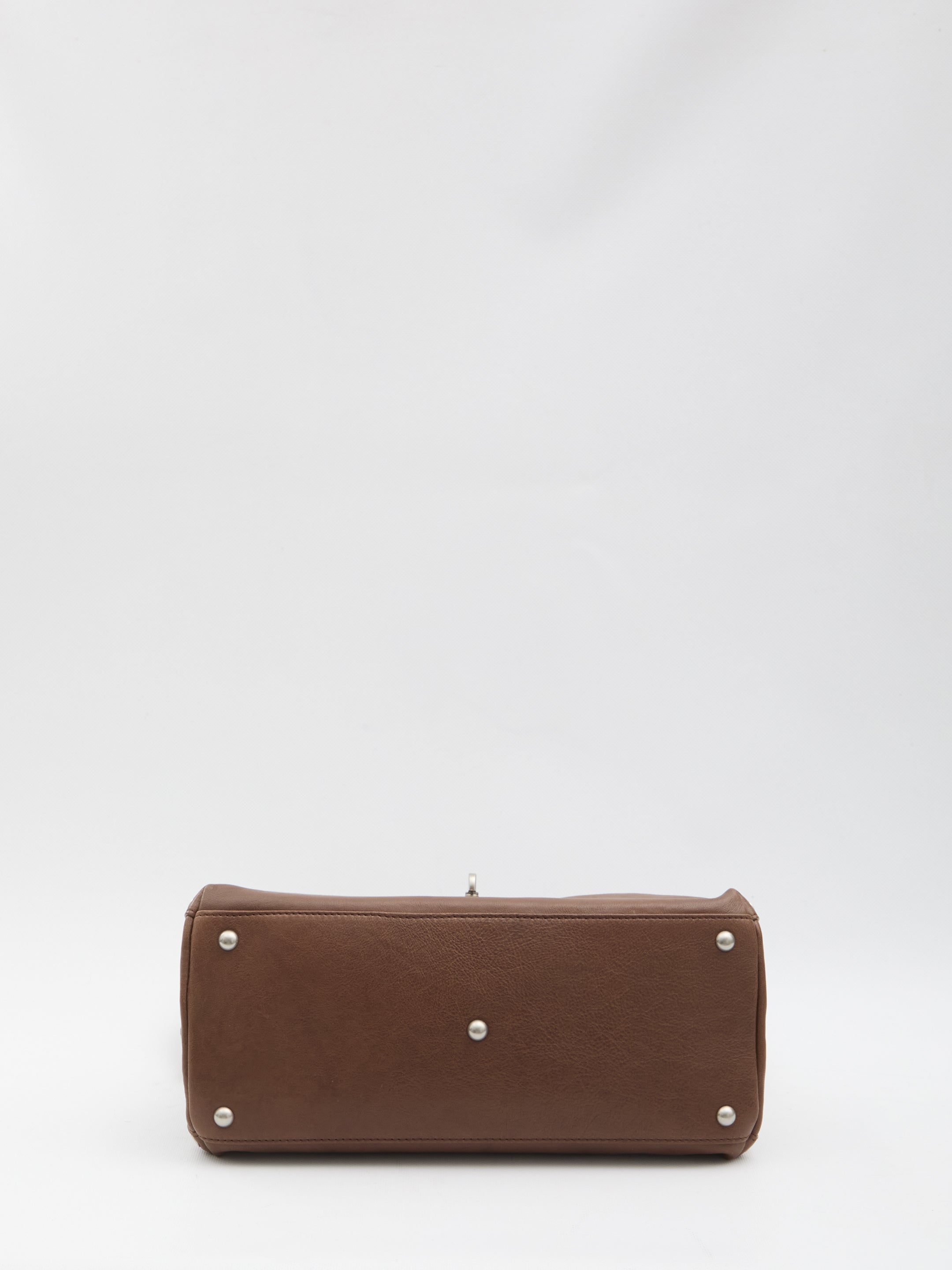 ZANELLATO Mini Handbag with Top Handles and Adjustable Strap - 33 x 16 x 15 cm