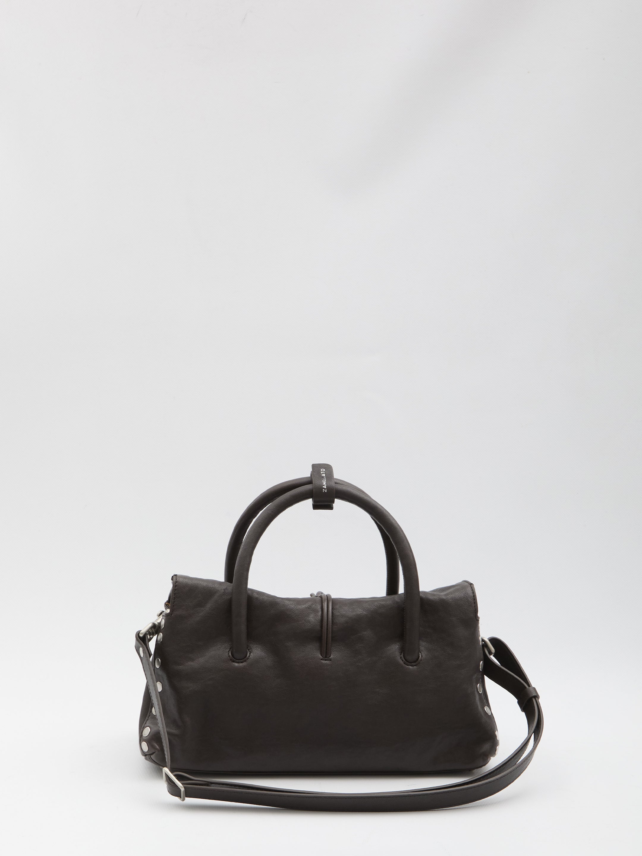 ZANELLATO Mini Handbag with Removable Shoulder Strap - 33 X 16 X 15 CM