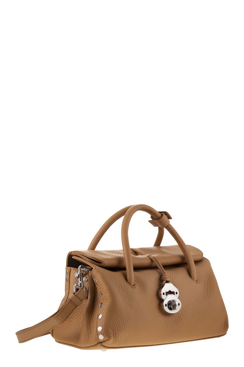 ZANELLATO Mini Grained Leather Handbag