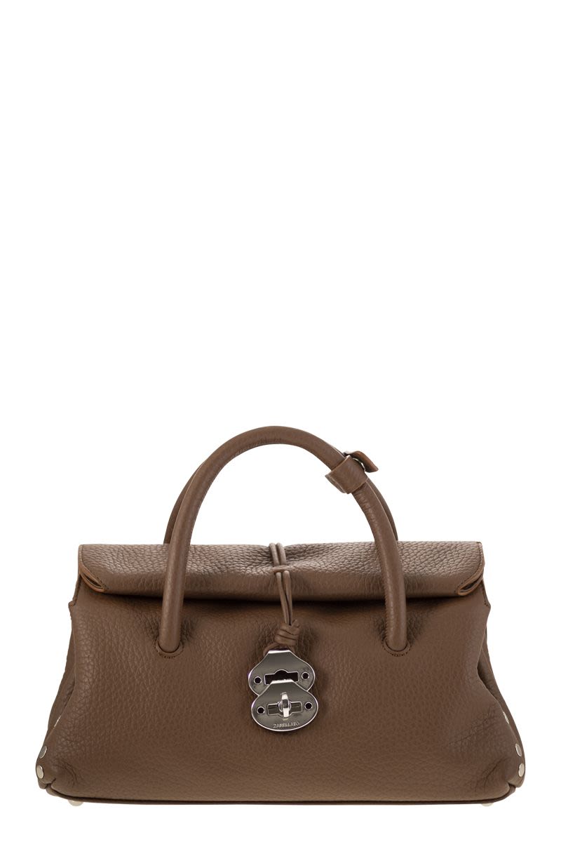 ZANELLATO Mini Grained Leather Handbag