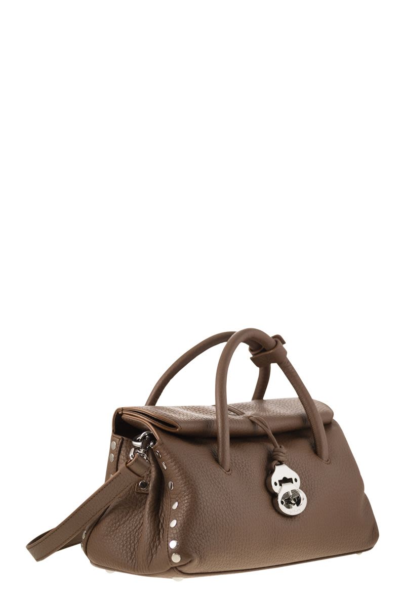 ZANELLATO Mini Grained Leather Handbag