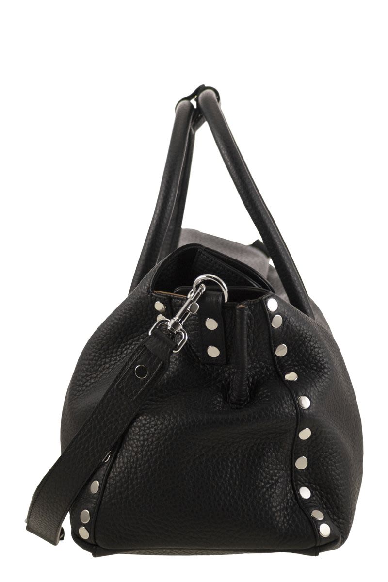 ZANELLATO Grained Leather XL Handbag