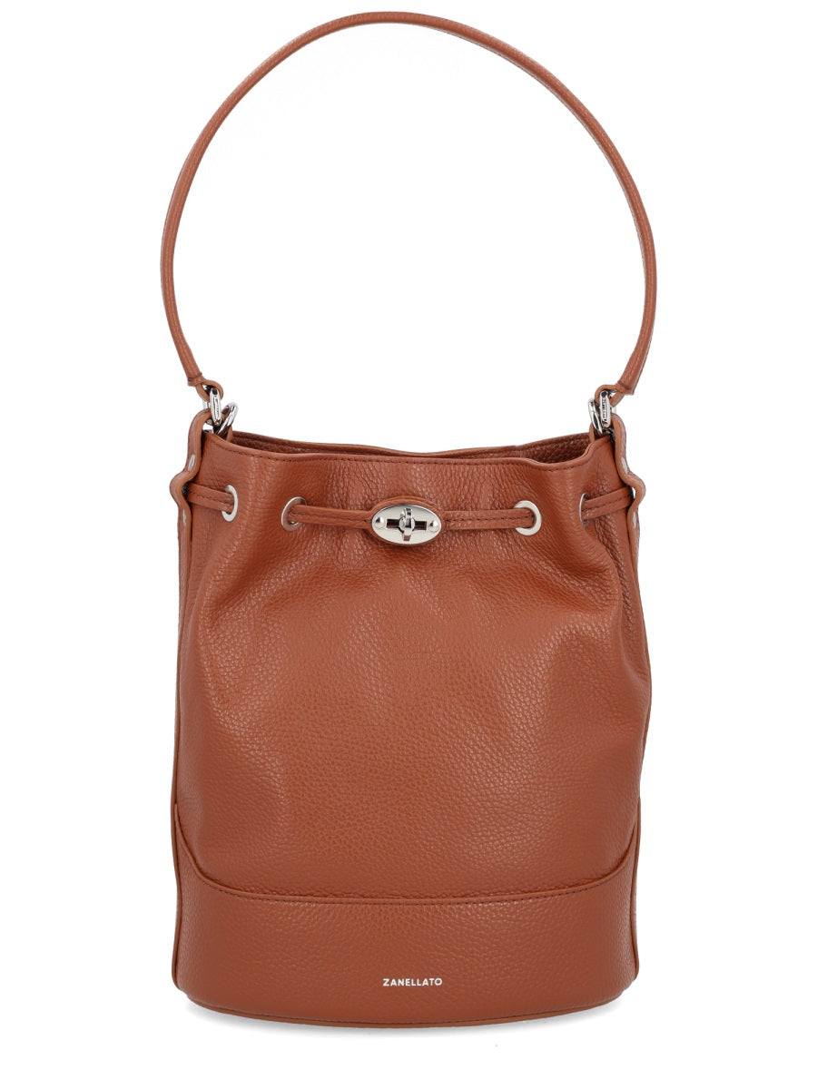 ZANELLATO Leather Shoulder Handbag