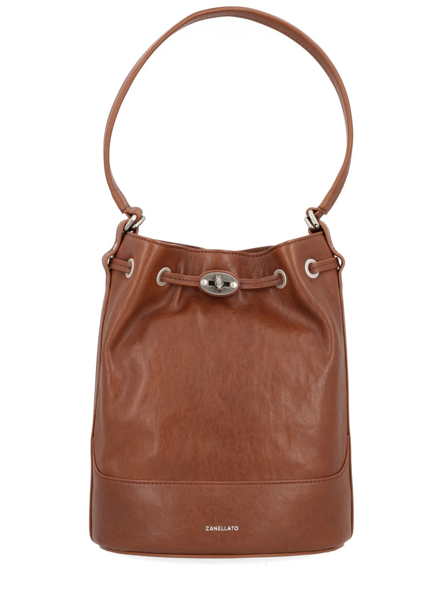 ZANELLATO Leather Shoulder Handbag