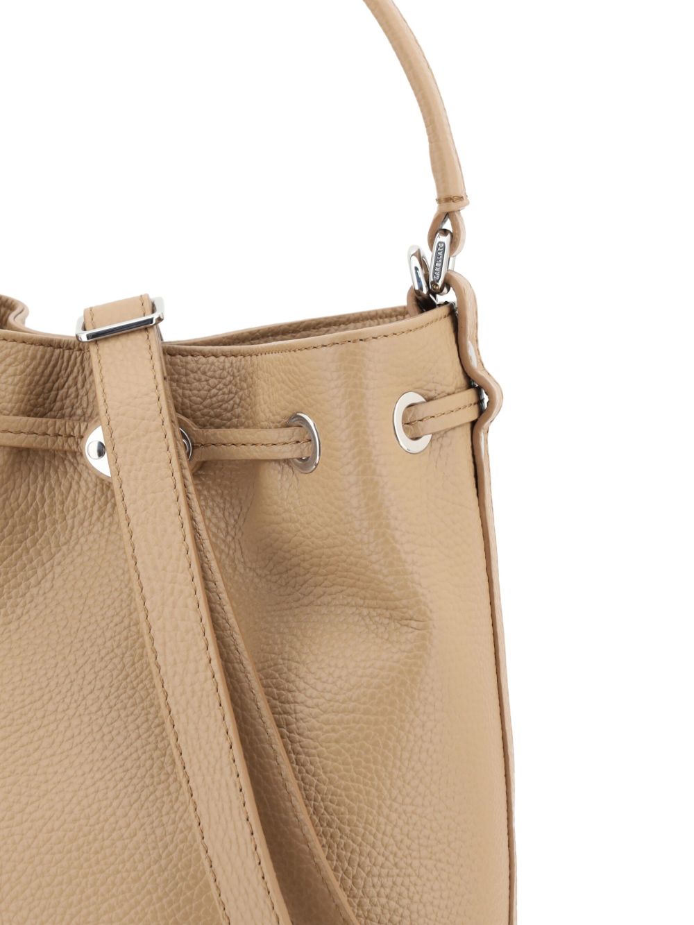 ZANELLATO Mini Daily Leather Bucket Handbag