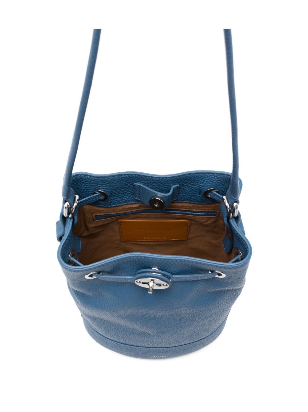 ZANELLATO Mini Leather Bucket Handbag
