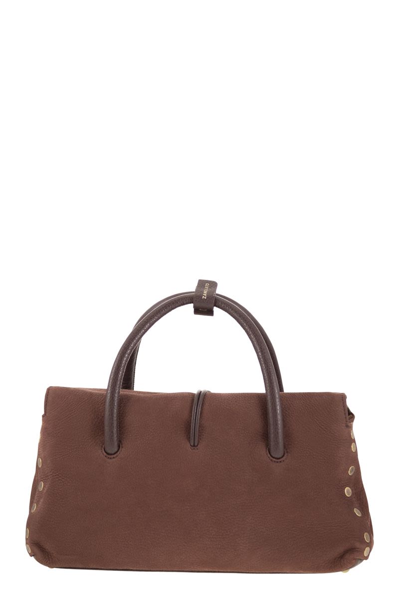 ZANELLATO Mini Supersoft Nubuck Handbag