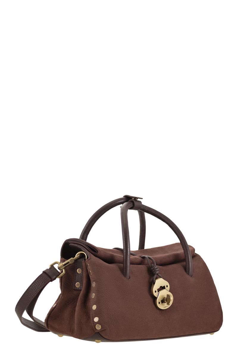 ZANELLATO Mini Supersoft Nubuck Handbag