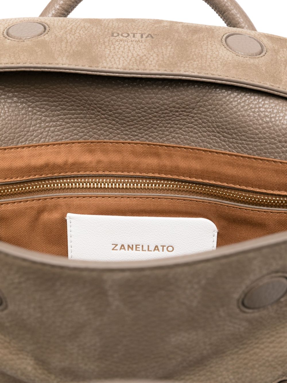 ZANELLATO Mini Suede Leather Handbag