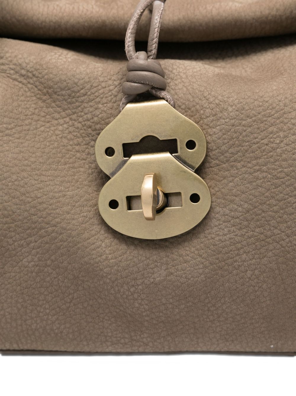 ZANELLATO Mini Suede Leather Handbag