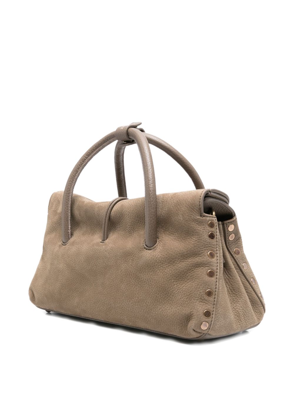 ZANELLATO Mini Suede Leather Handbag