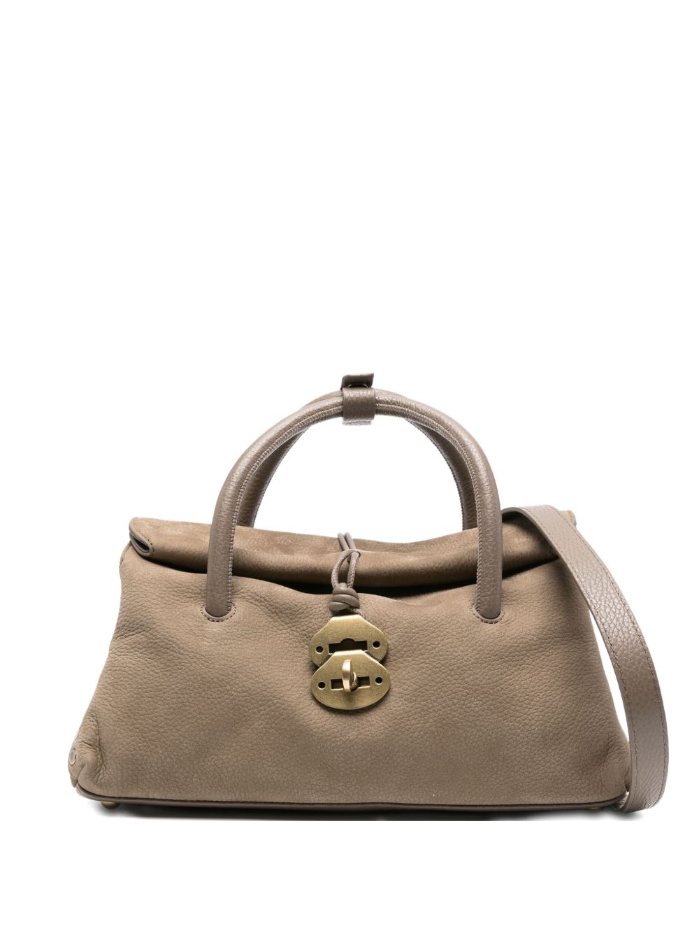 ZANELLATO Mini Suede Leather Handbag