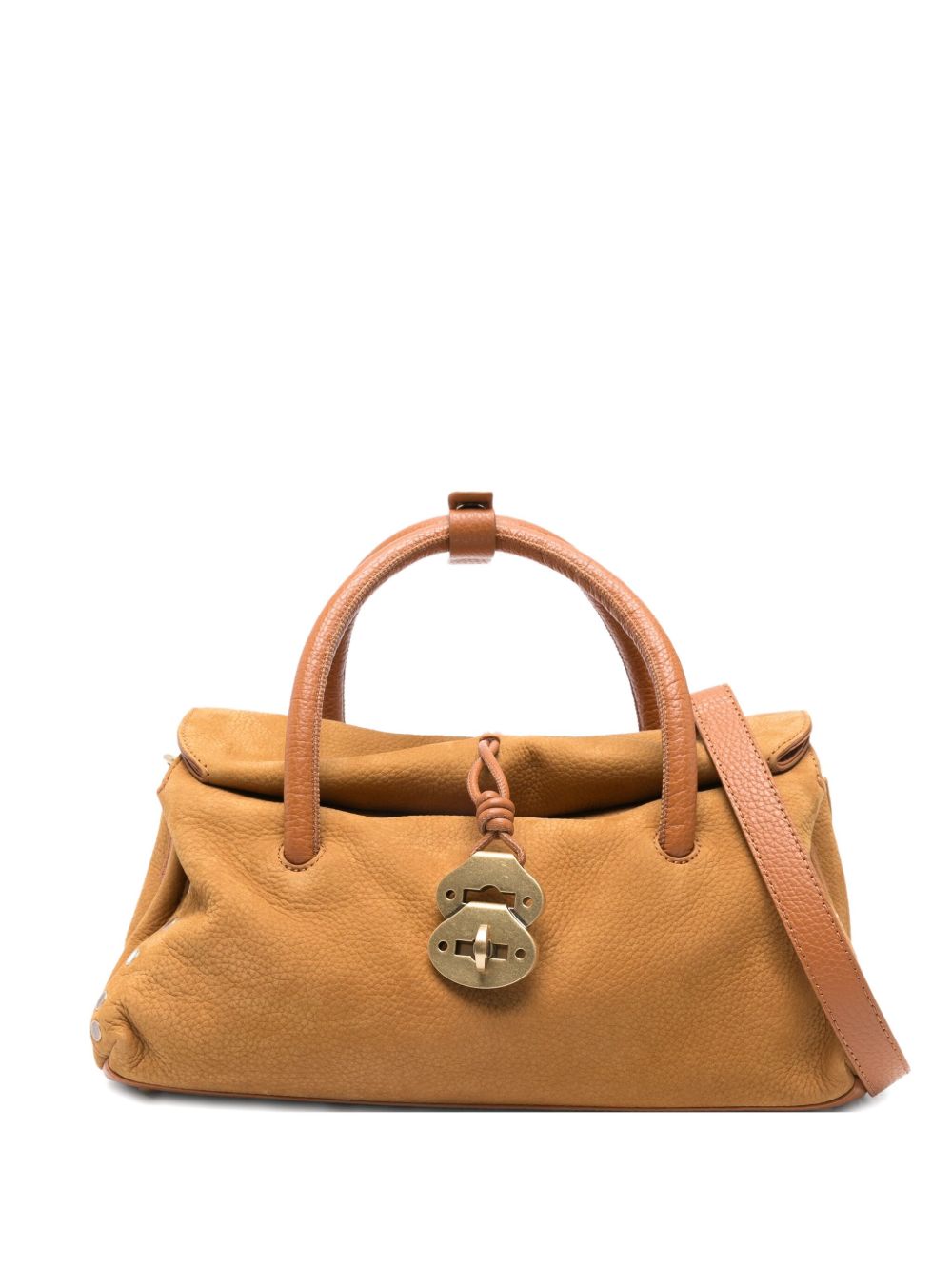 ZANELLATO Mini Suede Leather Handbag