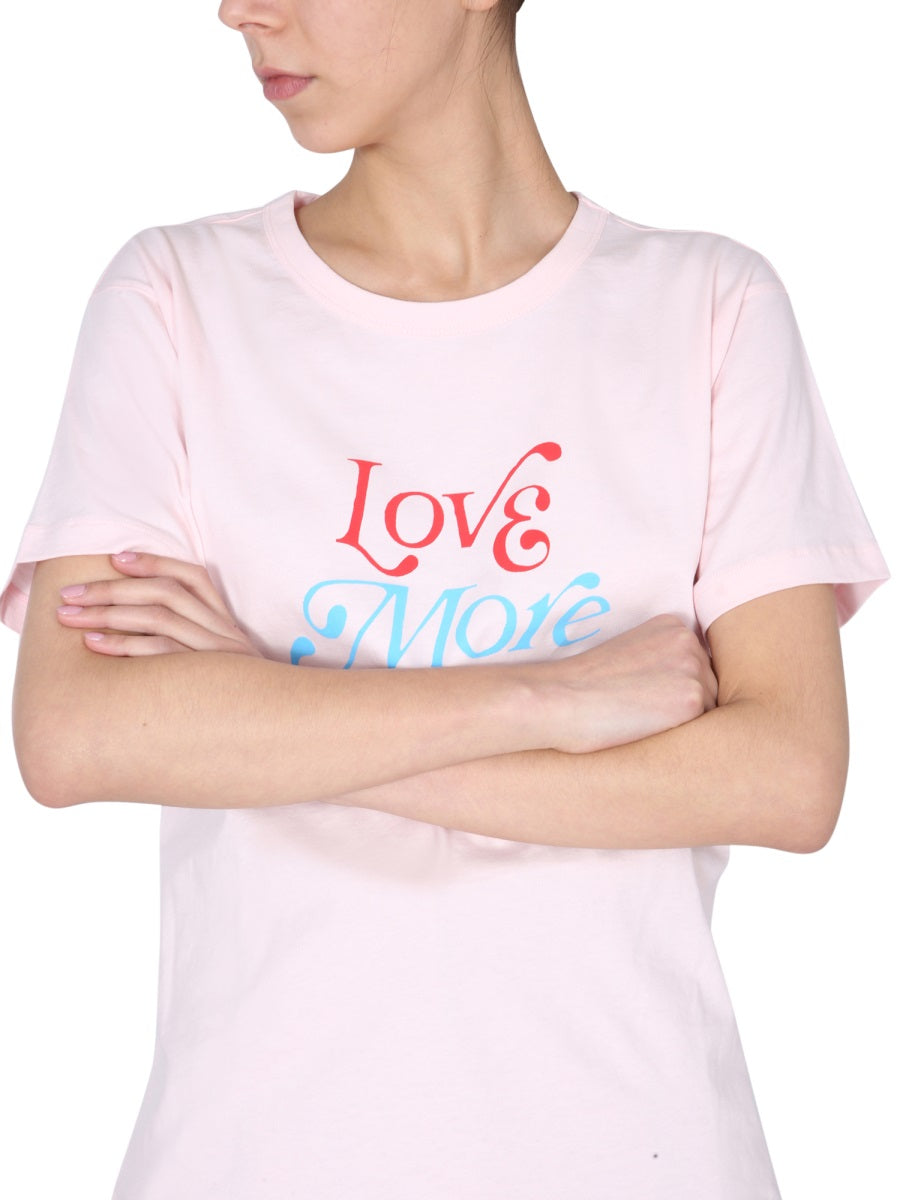 PHILOSOPHY DI LORENZO SERAFINI Love More Crew Neck T-Shirt