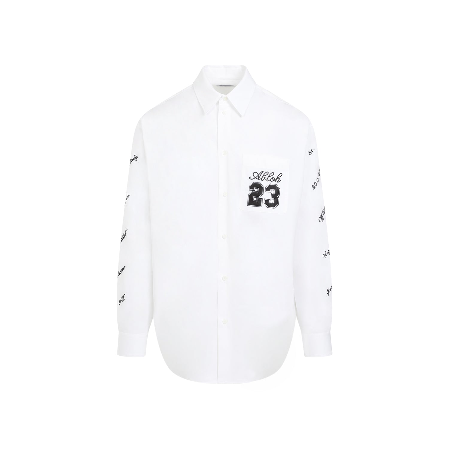 OFF WHITE Logo Heavycot Overshirt - SS24